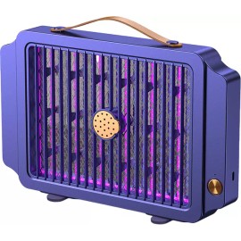 Unbranded Bug Zapper Portable Rechargeable, Indoor Mosquito Zapper with Dual Net 12 LED