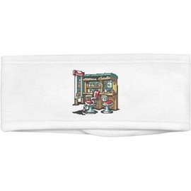 'Barber Shop Decor Pixel Art' Beauty Head Band/Hair Band (HB00030533)