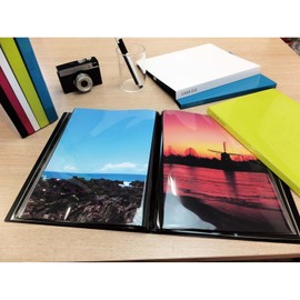 Sekisei KP-2512 Album Pockets, Clear File, A4-S, 20 Pockets, A4, 21-50 Sheets, White