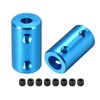 sourcing map 2 Pieces 5 mm to 8 mm Bore