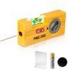 PREXISO 2-in-1 Line Laser Level Mini Torpedo Level 30 Ft