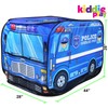 Kiddie Play Police Car Pop Up Kids Play Tent for
