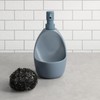 Umbra Soap Dispenser, Ceramic, Slate Blue