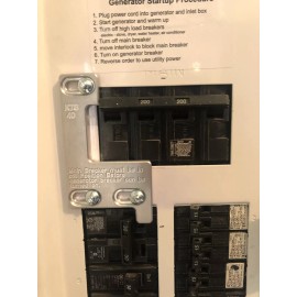 Wired Rite KTS-40 Generator interlock kit for Siemens /Murray/ITE 150 and 200 amp panel