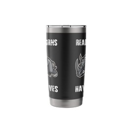 Rhinos Real Unicorns curve Rhinoceros Zoology Animal Rhino Stainless Steel Insulated Tumbler