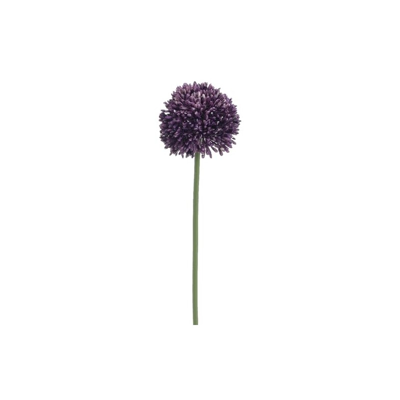 17.5" Allium Silk Flower Stem -Violet (Pack of 24)
