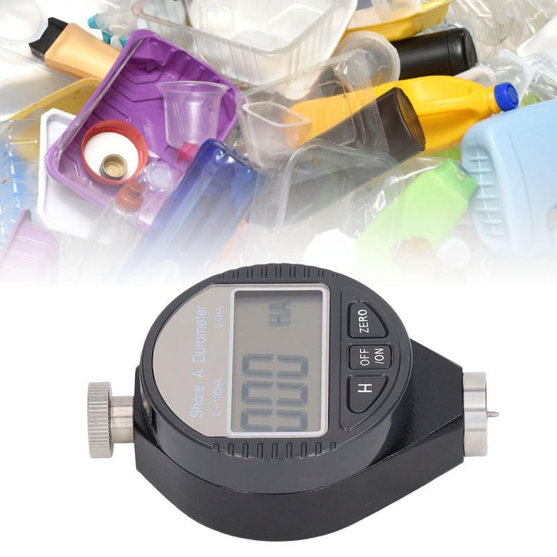 Digital Hardness Tester Portable Durometer Wide Measuring Range Hardness Test