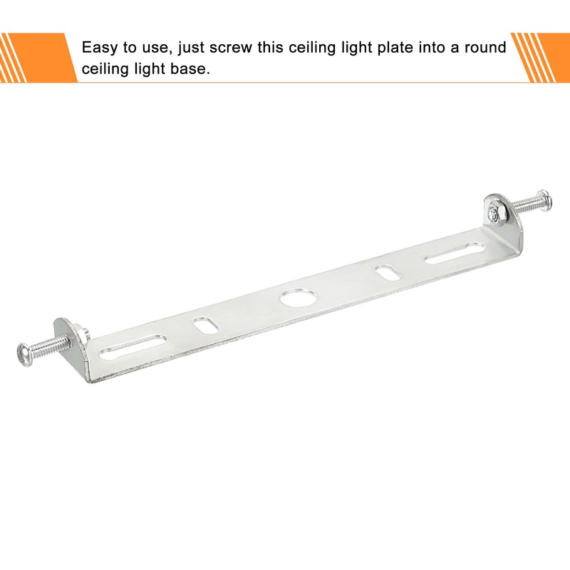 MECCANIXITY Ceiling Light Plate, 150mm 140mm Lighting Fixture Mounting Bracket
