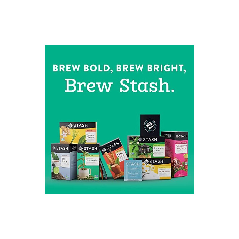 Stash Premium Green Tea - Box of 100 Tea Bags