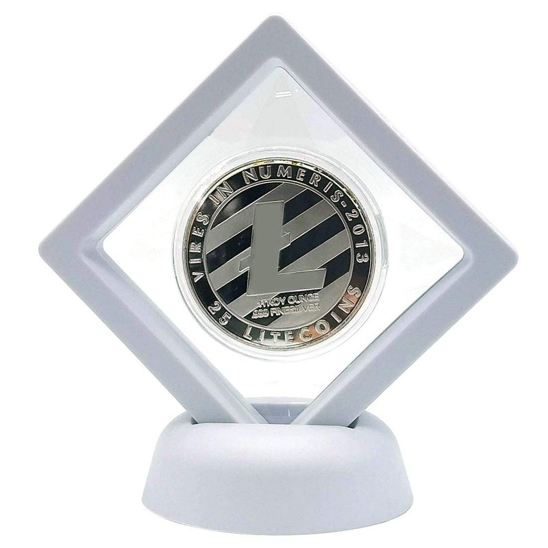 SUPIA Actual Physical Lite Coin with Silver Plating Display Iem