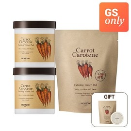 Skin Food Exclusive Carrot Pads (2) + Refill SET + Free Pad Refill + Pad Case 1004444 Acorn / 스킨푸드 단독 캐롯패드 2개+리필 SET+증정 패드리필+패드케이스 1004444 도토리