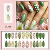 Easter Press on Nails Bunny Medium Almond Fake Nails with