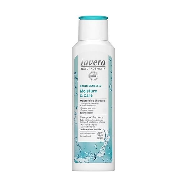 Lavera Basis Sensitiv Moisture & Care Shampoo Sensitive Scalp 250 ml
