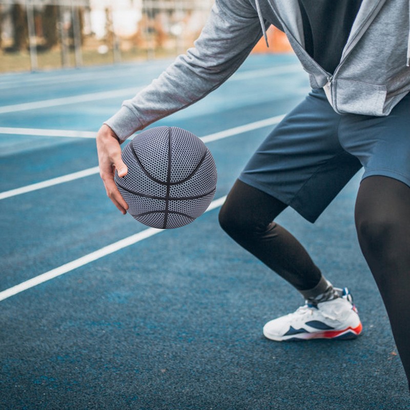 NO.7 Durable Luminous Adult Basketball with Special Pattern for Indoor/OutdoorAdult