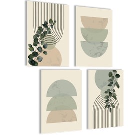 Boho Picture Set Poster Boho Decoration Set Wall Decoration Set Abstract Pictures Yoga Poster Wall Pictures Living Room Poster Vintage Wall Pictures Set