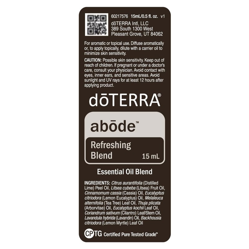 doTERRA Abode Refreshing Blend - 15mL