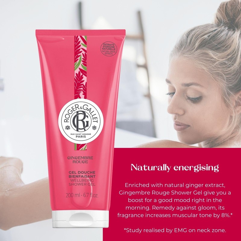 ROGER & GALLET Roger&Gallet Gingembre Rouge Shower Gel 200ml