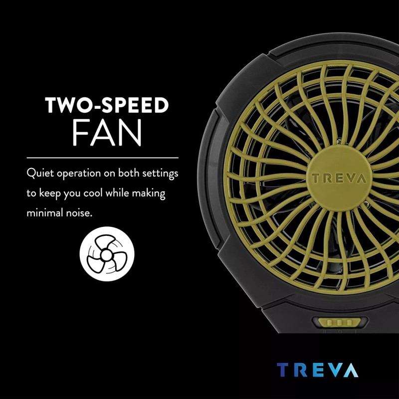 Treva 5" Clip Fan Battery Powered (2Pk)