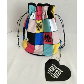 HARAJUKU LOVERS HL MULTICOLOR DRAWSTRING BAG New with tag