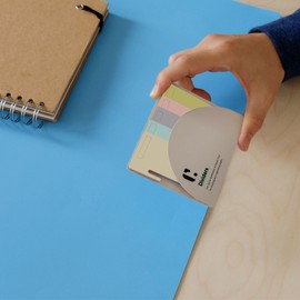 Clipmatic Binder Divider Separating Tabs - Personal File and Folder Dividers Organizer, Page Separators for Projects and Tasks, Divider Tabs for Annotation & Highlighting Information in Folders