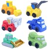 Vehicle Floating Bath Toys 6 Pack Mold Free Infant Bath
