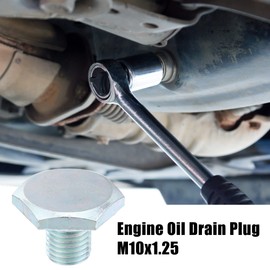 A ABSOPRO 4 Pieces Oil Drain Plug M10 x 1.25 Car Oil Plug Kit Drain Plug for Honda CR-V 16590-73J00