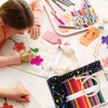 36 Holes Canvas Pencil Roll Roll, 2 Pieces Pencil Roll,