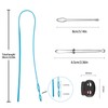 8 Pcs Drawstring Threader Tool Set, Plastic & Metal Drawstring