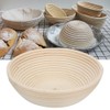 Banneton Brotform Bread Proofing Handwork Products Rattan Round Basket Set