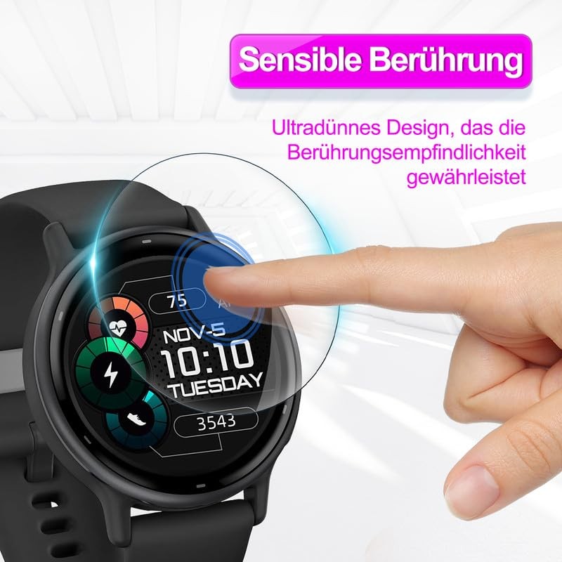 SkyKeep (4 Pieces for Garmin Vivoactive 5 Screen Protector, for