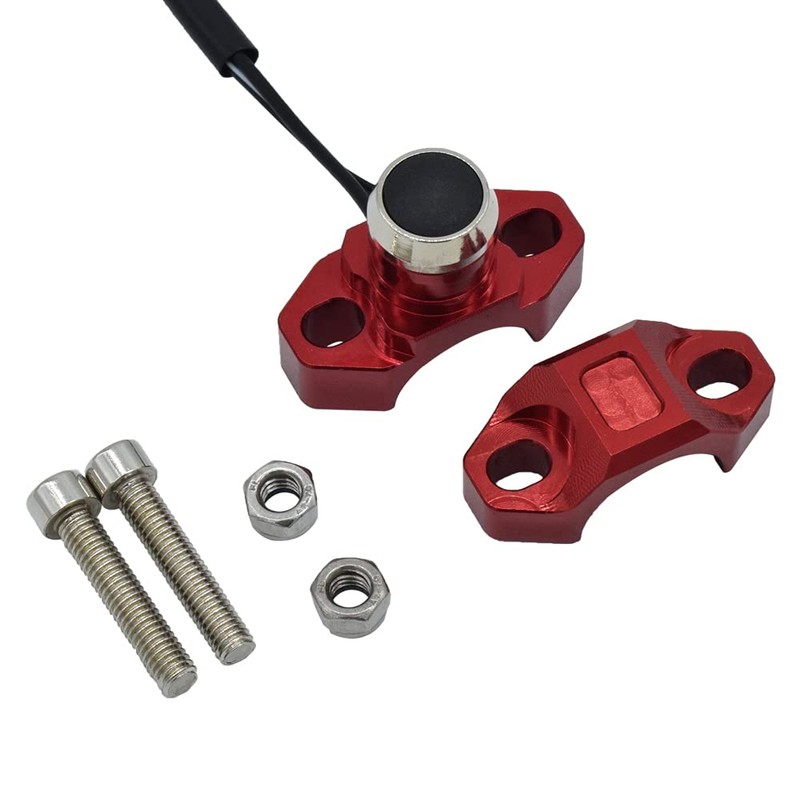 CNC Aluminum 7/8" Motorcycle Handlebar Control Horn Start Switch Button