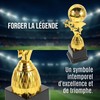 Toyvian Trofeo Calcio Coppa del Mondo Palloncino Dorato Design Creativo