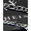 HEIX Mens 6-10mm Chain Necklace Stainless Steel Simple Cuban Chunk