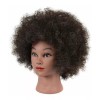 FUAI Maniqui Cabeza Cabello Natural Negro 22 Cm Fuai
