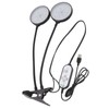 Plant Grow Light Timing 5 Dimmable Levels Waterproof Dual Head