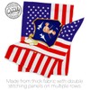 USA Decoration Air National Guard Garden Flag Set with Stand