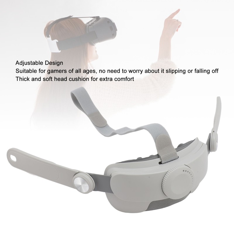 VR Head Strap Adjustable Reduce Head Pressure Replacement VR Headset