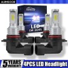 AUIMSOCO 9006 9005 LED Headlights High Low Beam Bulb Cool