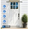 Veise Fingerprint Door Lock, Keyless Entry, Auto Lock, Electronic Keypad
