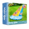 Sloosh 22.5ft x 82in Waves Triple Lawn Water Slide,Heavy Duty