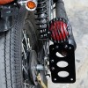 Gearzaar Side Mount License Plate Bracket Motorcycle LED-Light Holder For
