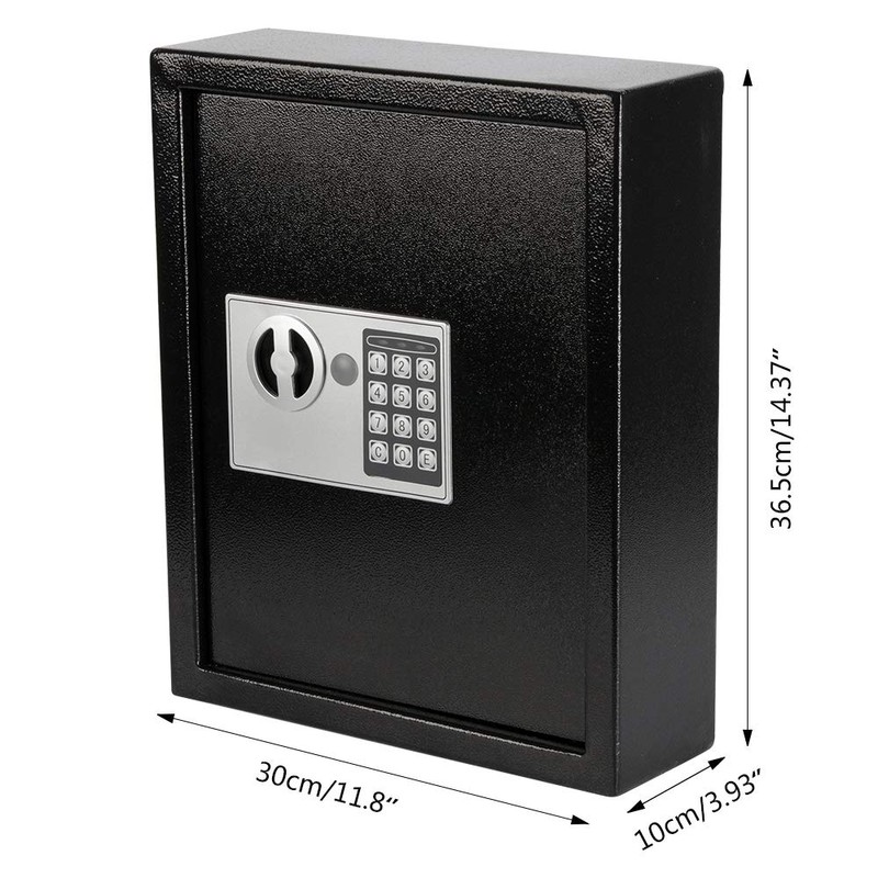 KYODOLED Electronic 40 Keys Cabinet Wall Mount, Digital Key Safe