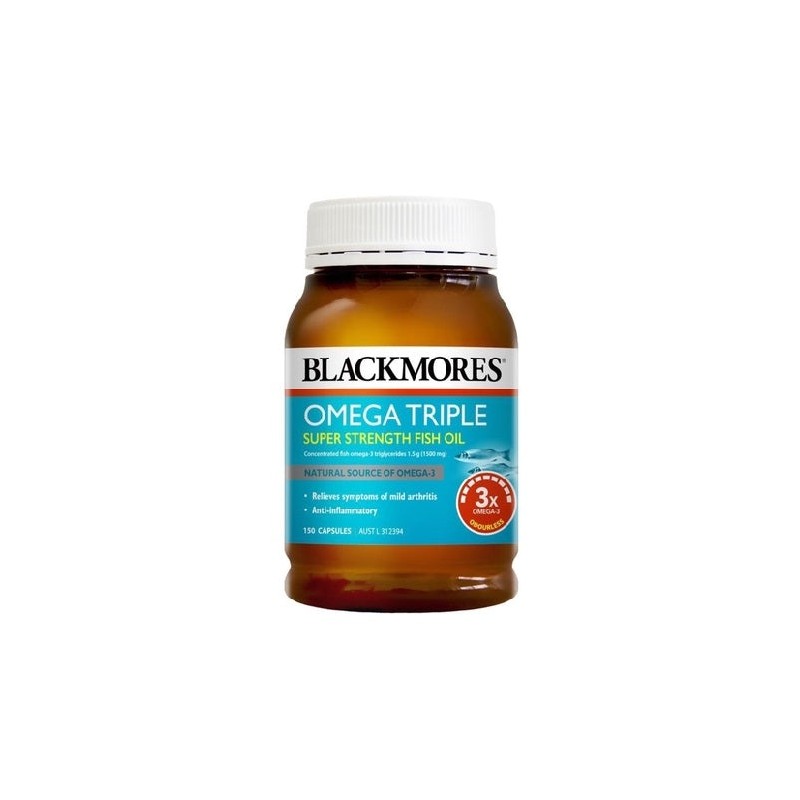 Blackmores Omega Triple Super Strength Fish Oil150Caps
