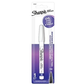 Sharpie Paint Marker Fine Point White Oil Base School Office Arts Crafts Home