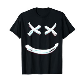 X Eyed Smile Face | X Eyes T-Shirt