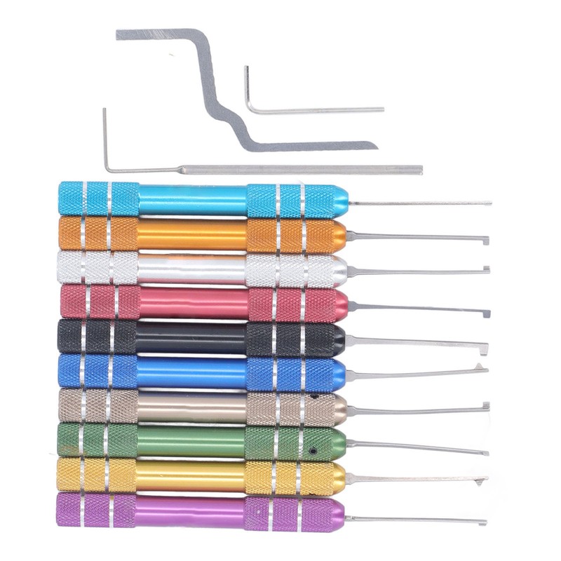 10PCS Tap Extractors with 3 Auxiliary Wrench Stainless Steel Stripped