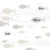Ambiente Serviette Lunch Communion Fishes Cream Communion Confirmation Cream 33