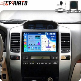 Camecho Android 13.0 Car Carplay Radio GPS Navi For Toyota LandCruiser Prado Lexus GX470