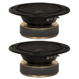 2 Goldwood Sound GM-85/8 Poly Mica 5" Midranges 120 Watt Each 8ohm Replacement Mids