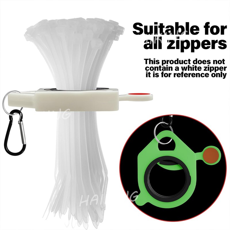 HAIKING Cable Tie Holders, 2 PCS Zip Tie Holder Organizer
